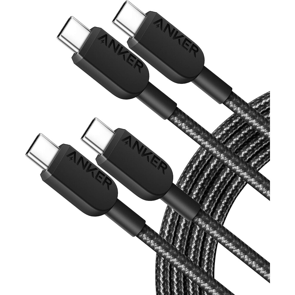 Compatible With Anker 310 Usb C To Usb C Cable (6Ft, 2 Pack), 60W/3A Fast Charge For Compatible With Samsung Galaxy S22, Compatible With Ipad Pro 9170372856947