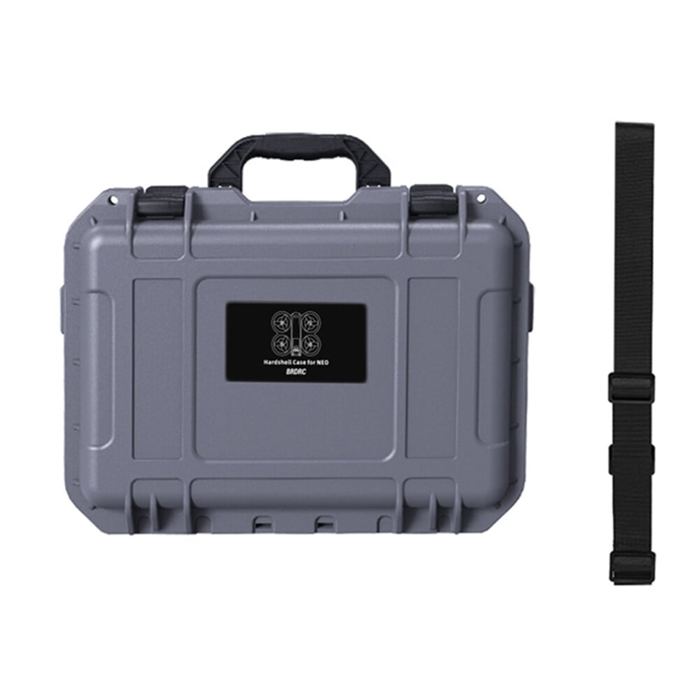 Jixopn Explosion Proof Carrying Box Waterproof Portable Suitcase For Dji Neo (Grey) Grey 9170372857968