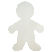 Cardboard People Cutouts 12 Inch Pack of 12 for Classroom Decoration and DIY Crafts