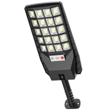 Solar Street Lights Outdoor Waterproof with Motion Sensor, Wide Angle Super Bright LED, Dusk to Dawn Remote Control