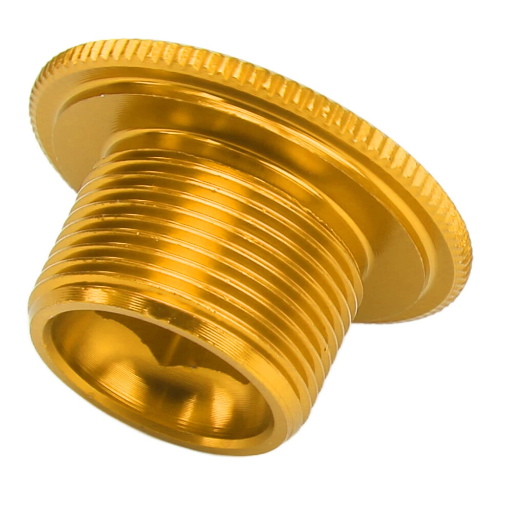 Gold Aluminum Bike Crank Arm Fixing Bolt M18 Cnc Precision Thread For Road And Mountain Bikes 9455672625708