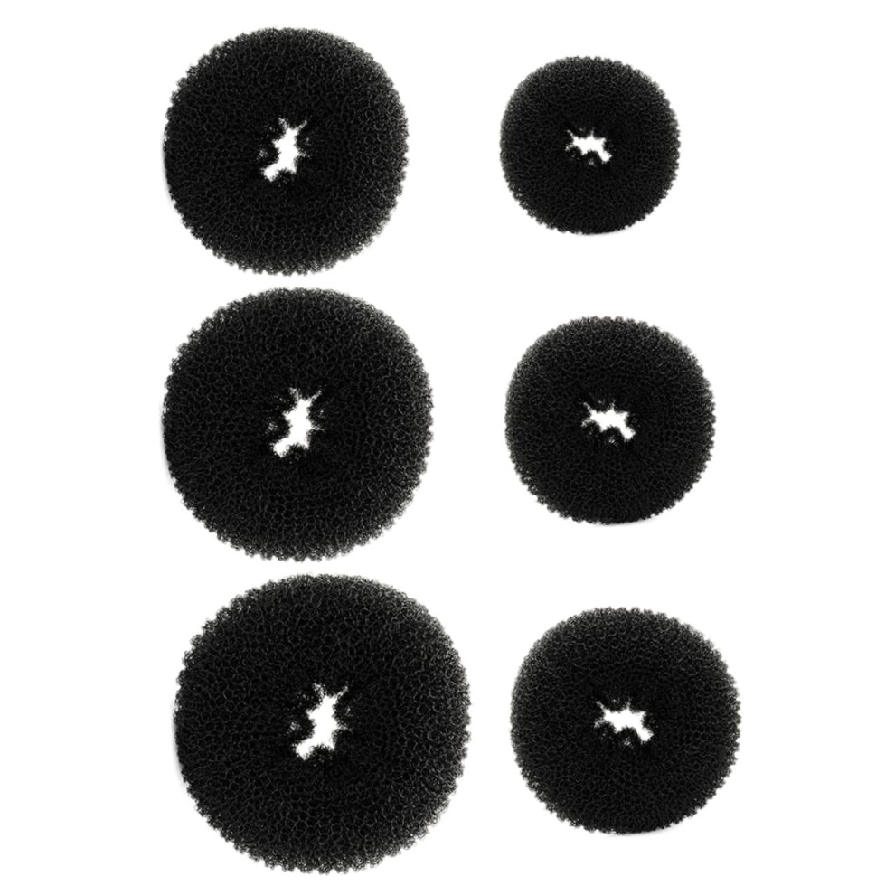 Unisex Hair Bun Maker Set For Women, Donut Bun Maker For Thick And Thin Hair, Secure Allday Hold