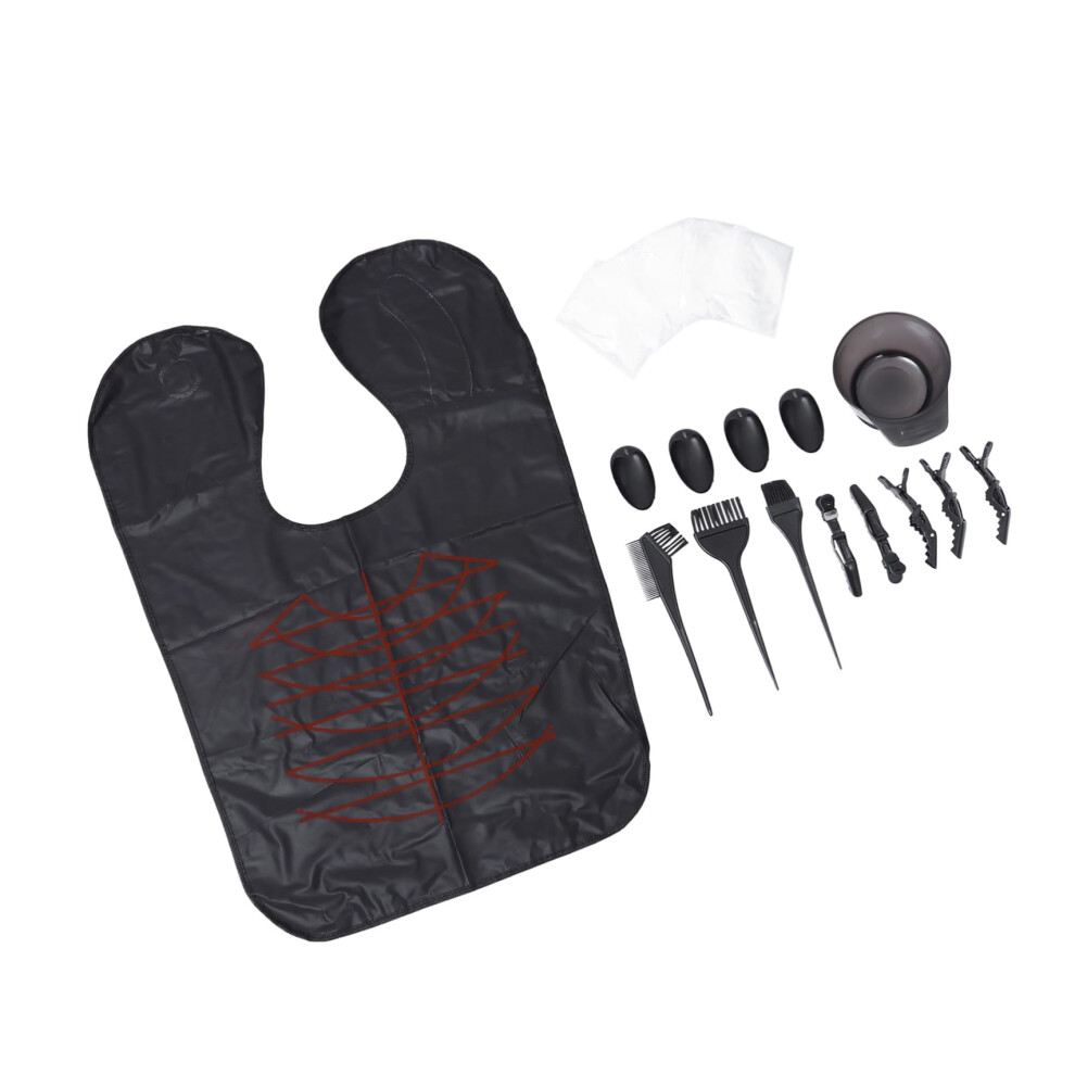 BESTYASH 32PCS Hair Dyeing Kit with Bowl Brushes and Highlighting Tools for Salon and Home Use
