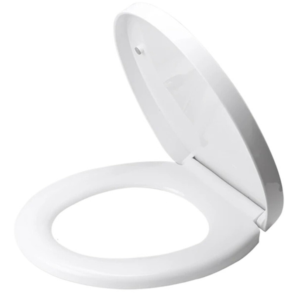 Bidet Toilet Seat With Soft Close Quiet Lid, Quick Release Easy Clean, White Round Bowl Compatible 9113335508903