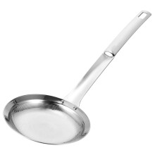 Stainless Steel Skimmer Spoon with Ultra Fine Mesh for Oil Separation, Soup and Frying