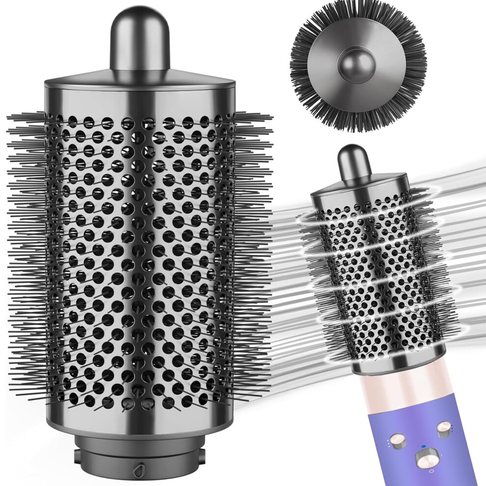 Large Round Volumizing Brush Attachment for Dyson Airwrap HS01 HS05 HS08 with RootLifting Volume Boost