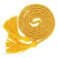 Gold Graduation Honor Cord 68 Inch Classic Drape for University Graduation Tassel Replacement