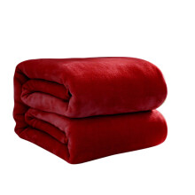 Clearance! Pedty Blankets & Throws, 100*140cm Warm Soft Plush Fuzzy Blanket for Winter, Compatible with Sofa, Rose Red