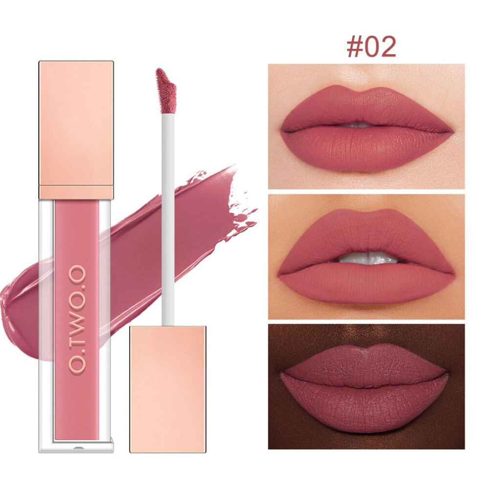 O.TWO.O Matte Lip Tint Kiss Proof Maskproof 24Hour Long Lasting Liquid Lipsti Ñ'
