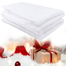 Artificial Snow Blanket, Faux Snow Blanket Roll, Winter Christmas Decor, for Table Setting Christmas Tree Decor Home Decor