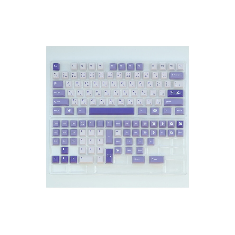 129 Keys Cherry Profile Pbt Keycaps Ice Witch 9557311202001