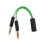 HOTYA Earphone Audio Cable Headphone Adapter Splitter Headset Microphone for compatible with Razer Computers 1