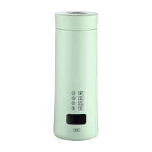 Portable Electric Hot Water Kettle Tea Coffee Kettle Water Boiler with Tea Filter, Keep Warm Travel Electric Kettle for Milk Green
