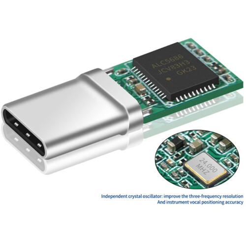 ALC5686 Chip Type-C Digital Audio Headphone Plug Decoding Connector Adapter 1