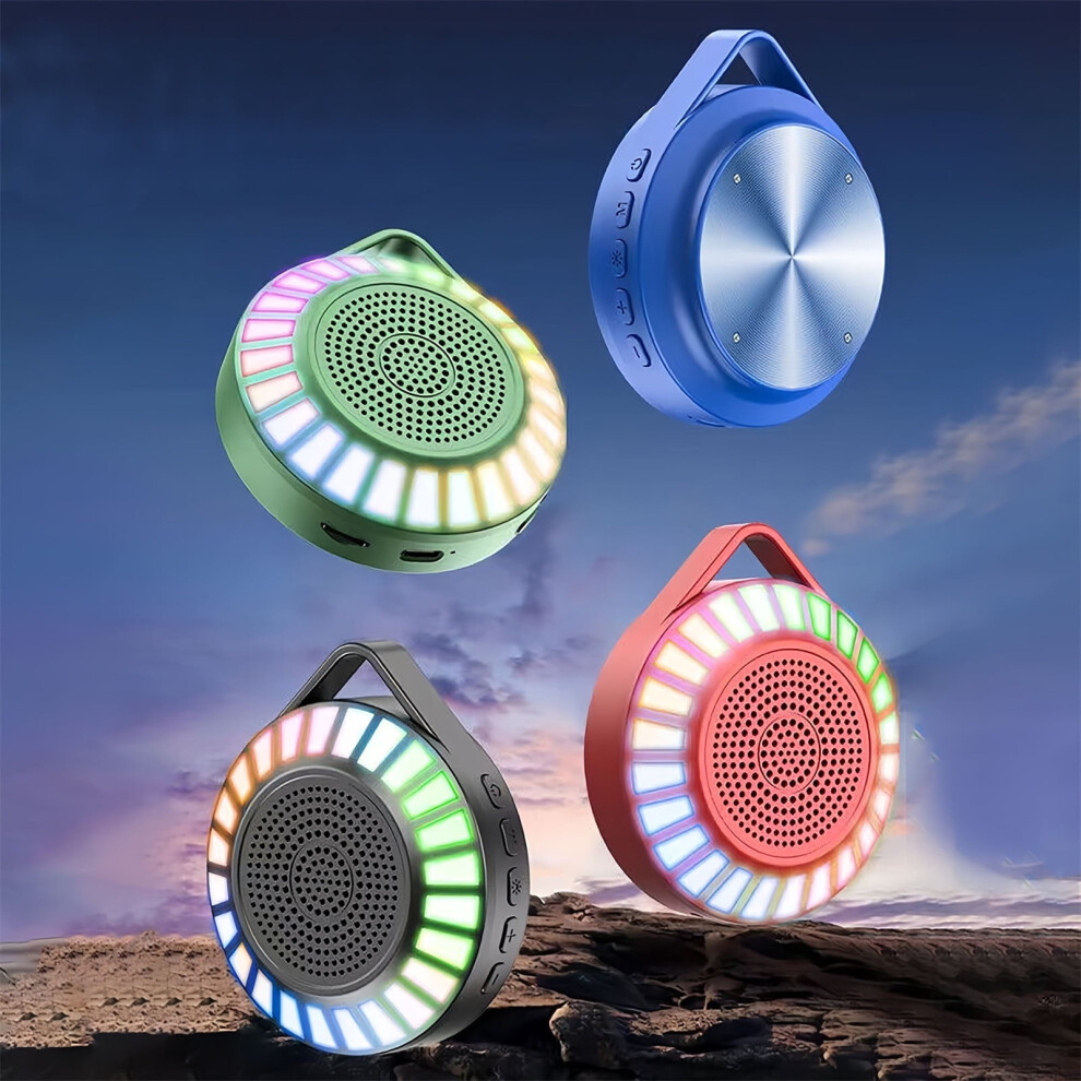 Jacenvly Summer Home Trend Pick-Up Bluetooth Speaker Outdoor Cycling Portable Plug-In Subwoofer Home -Emitting Mini Audio Light 9557311204272