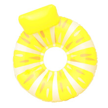 Adult Inflatable Fruit Pool Float Swim Ring with Smooth Surface for Beach and Pool Lounging