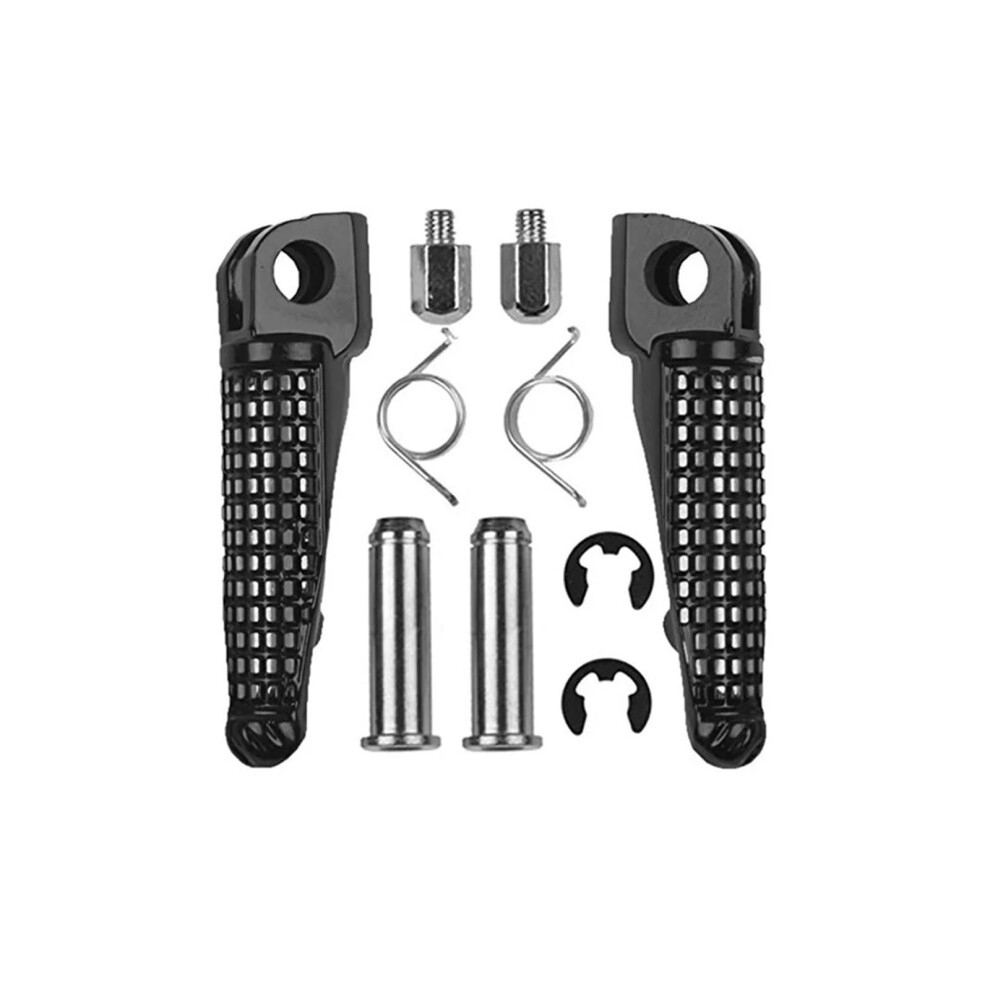 Motorcycle Front Foot Pegs And Rear Brake Pedals For Kawasaki Ninja Er6f Z1000 Zx Series Durable 9070919683985