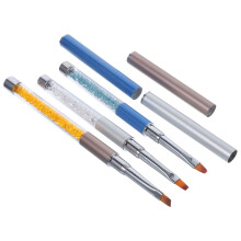 Nail Art Pen 3 Pcs Painting Tool Home Salon Tools Accessories Gradient Fiber