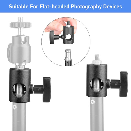 Light Stand Adapter Rapid Adapter Convert with 1/4 Screw DSLR Mount Bracket Multi Functional Camera Mount Adapter 1