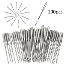 ckepdyeh 200Pcs Household Sewing Machine Needle Combination Old Style Multifunctional Motor Universal Accessories