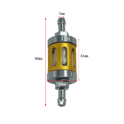 Universal fuel filter for ATV motorcycle Blue 1