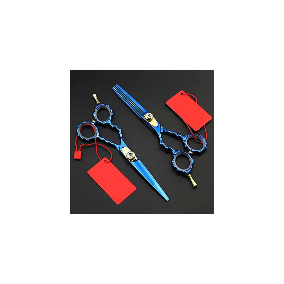 Hair Cutting Scissors 6 Inch Japanese Steel with Precision Blades Ergonomic Grip for Salon and Home