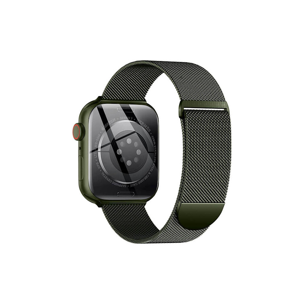 Metal Band Compatible With Apple Watch Band 40Mm 38Mm 41Mm -Wellngs 38/40/41Mm Green 9418476351921