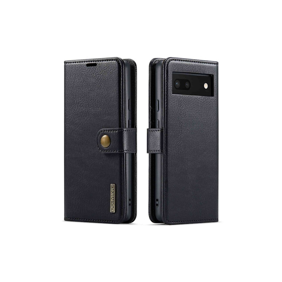Dg.ming Google Pixel 6A 2In1 Magnet Case / Cover Black 9418476352041