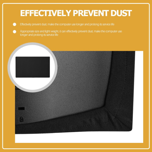 Monitor Dust Cover Desk Protector Screen Elastic Cotton 2
