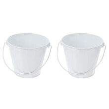 2 pcs Home Bar Chips Bucket Chic Ice Wine Bucket Household Chips Bucket Snack Container