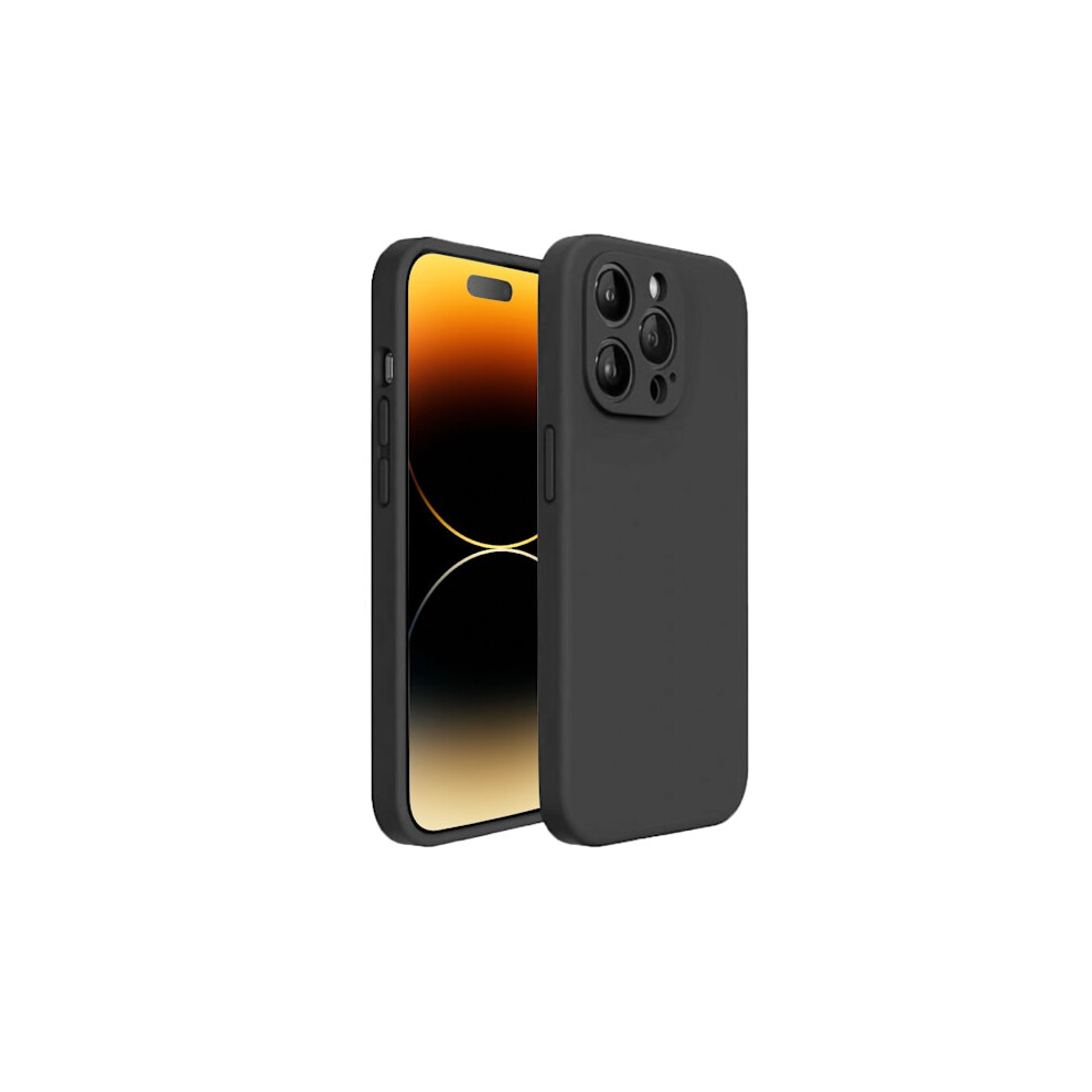 Compatible With Iphone 14 Pro Max Case - Matte With Camera Protection | Durable And Stylish Protection Black 9418476351761