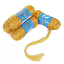 Kiibsot 1/4/8 Rolls 100% Brazilian Wool Hair Acrylic Yarn for African Braids/Senegalese Twist/Faux Locs/Wraps