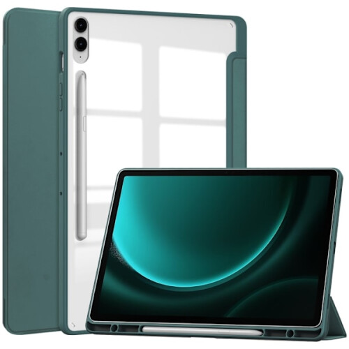 Galaxy Tab S9 FE Plus Case Hybrid Pen Holder Grey