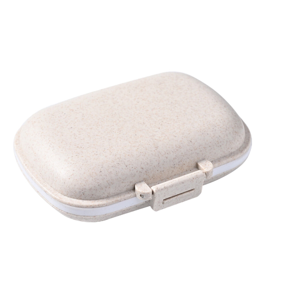 KQJQS Compact Daily Pill Organizer Case - Portable Pill Holder Box for Travel, Pocket, and Purse - Keep Medications Organized On-The-Go