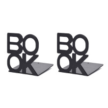 Book Supports for Shelves Metal Decorative Book Ends Children Desktop Bookends