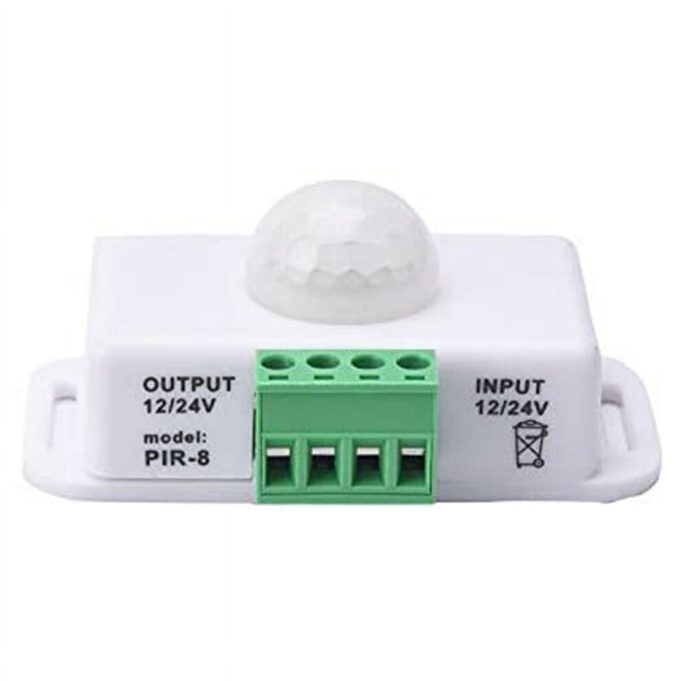 Pir Infrared Motion Sensor Detector, Dc 12V24v Strip Light Motion Sensor Switch, For Cupboard Cabinet Stairs Kitchen 9170372862481