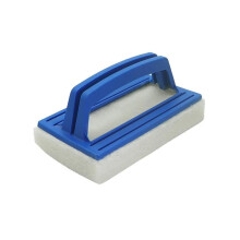 Pool Cleaning Brush Waterline Scrubber with NonScratch Sponge for Swimming Pool Spa and Hot Spring