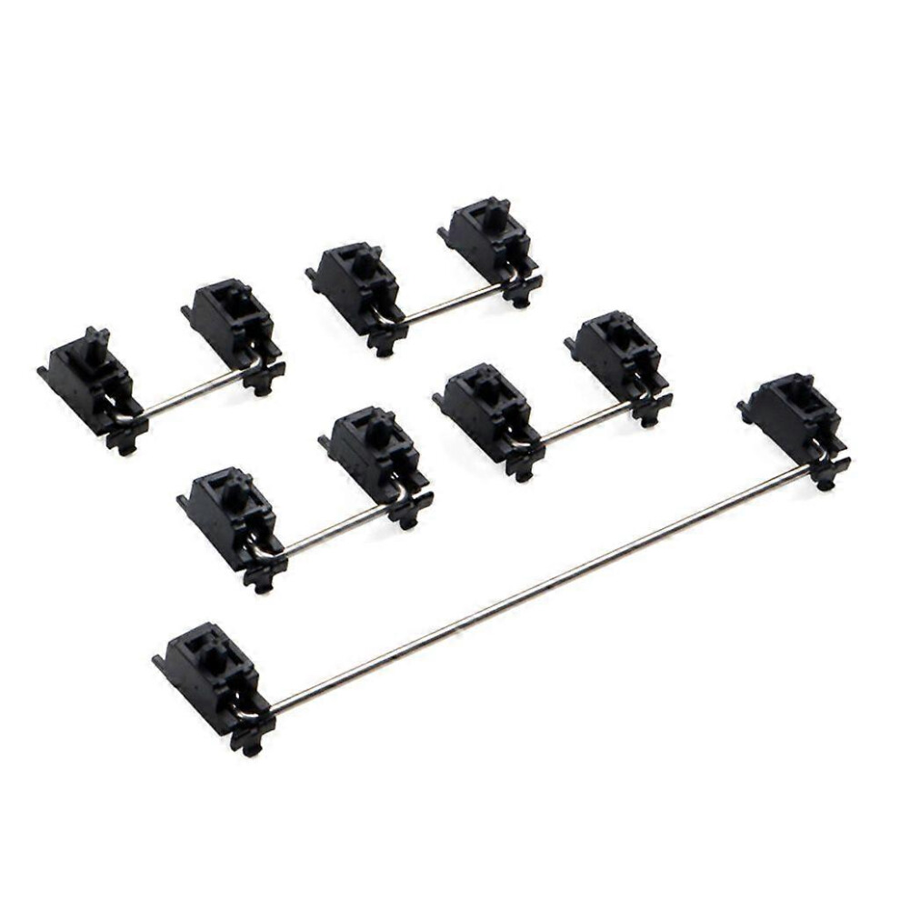 (As Show, One Size) For Mechanical Keyboard Cherry Stabilizers Satellite Axis 7U 6.25U 2U Black 5213747885877