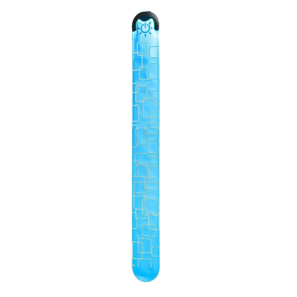 (As Show, Pink) Sports Slap Wrist Strap Band Luminous Toy Led Luminous Bracelet Luminous Ring 5213747810961