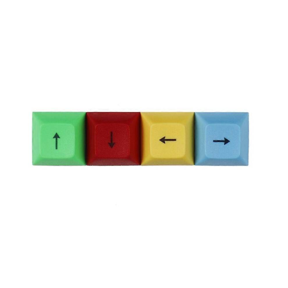 (As Show, C) Keycaps Set Customized Keycap Pbt Keycap Wasd Esc Arrows Keycap Replacement 5213747842696