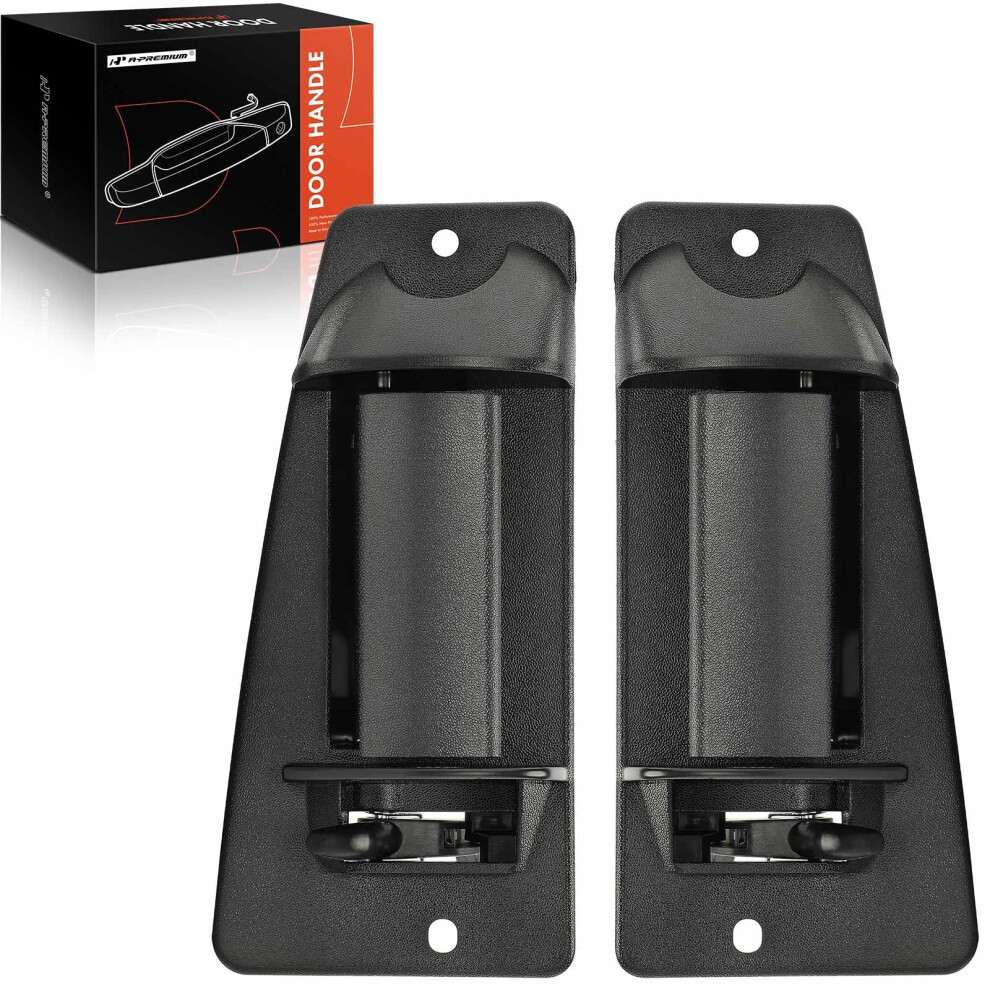 Rear Door Handles Driver Passenger Oem Fit For Chevy Silverado And Gmc Sierra Extended Cab 19992006 9053599971825