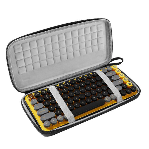 (As show, One size) Wireless Keyboard Storage Bag for Case for  for POP KEYS Keyboards Dustproof 1