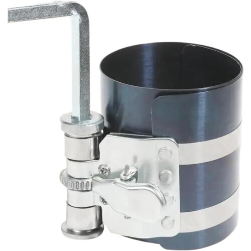 Adjustable Piston Ring Compressor and Installer Kit with Ergonomic Handle for Automotive 1