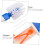 Handheld Pool Cleaning Brush with Efficient Bristle Design for Corner, Wall and Step Scrubbing 5