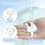 2 Pcs Vertical Blinds Replacement Parts White ABS Easy Install Durable Control  Kit 2