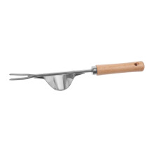Garden Weeder Tool with Ergonomic Grip Stainless Steel Fork for Deep Root and Dandelion Removal