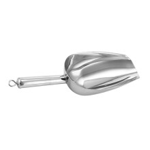 Stainless Steel Scoop with Comfortable Grip for Ice, Flour, Sugar, Coffee Beans, Candy and Nuts