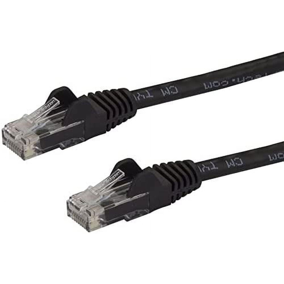 .Com 12Ft Cat6 Ethernet Cable - Cat 6 Gigabit Ethernet Wire -650Mhz 100W Poe Rj45 Utp Network/Patch Cord Black 9180479521747