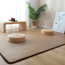 Bamboo Tatami Mat NonSlip Foldable Rattan Floor Mat for Bedroom Living Room 160x200cm