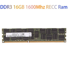 DDR3 16GB 1600Mhz RECC Ram PC3-12800 Memory 240Pin 2RX4 1.35V REG ECC RAM for X79 X58 Motherboard